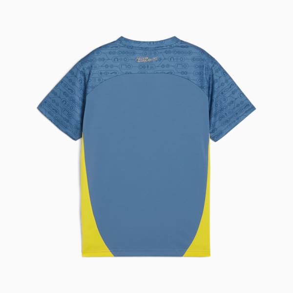 Neymar JR "BNA" Big Kids' Soccer Jersey, Blue Horizon-Pelé Yellow, extralarge